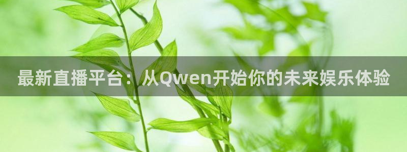 nba直播蜘蛛：最新直播平台：从Qwen开始你的未来娱乐体验